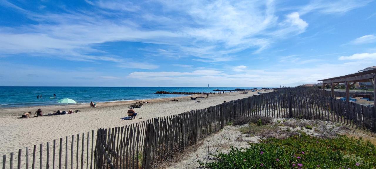 La Perle Bleue, 100 M De La Plage, Parking, Wifi Frontignan Exterior foto